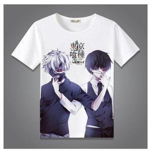 High-Q Unisex Anime Tokyo 	ghost Sasaki Haise Kaneki Ken Cotton Casual T-Shirt Tee T Shirt Top