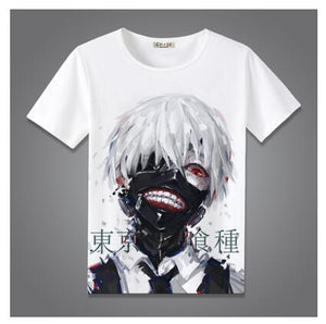 High-Q Unisex Anime Tokyo 	ghost Sasaki Haise Kaneki Ken Cotton Casual T-Shirt Tee T Shirt Top