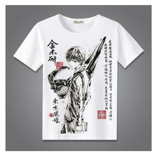 Load image into Gallery viewer, High-Q Unisex Anime Tokyo 	ghost Sasaki Haise Kaneki Ken Cotton Casual T-Shirt Tee T Shirt Top
