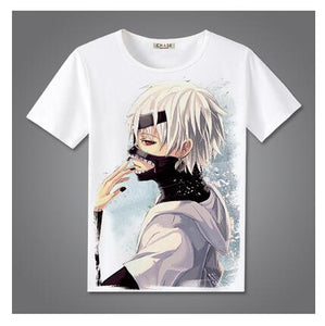 High-Q Unisex Anime Tokyo 	ghost Sasaki Haise Kaneki Ken Cotton Casual T-Shirt Tee T Shirt Top