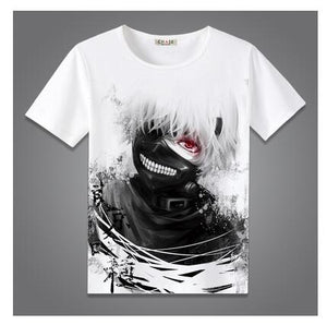 High-Q Unisex Anime Tokyo 	ghost Sasaki Haise Kaneki Ken Cotton Casual T-Shirt Tee T Shirt Top