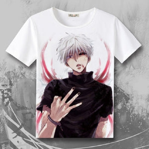 High-Q Unisex Anime Tokyo 	ghost Sasaki Haise Kaneki Ken Cotton Casual T-Shirt Tee T Shirt Top