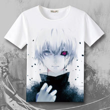 Load image into Gallery viewer, High-Q Unisex Anime Tokyo 	ghost Sasaki Haise Kaneki Ken Cotton Casual T-Shirt Tee T Shirt Top
