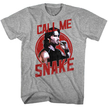 Load image into Gallery viewer, Escape From New York Call me Snake Plissken Men's T Shirt Smoke Kurt Russell Top birthday gift Tops Tee Shirt
